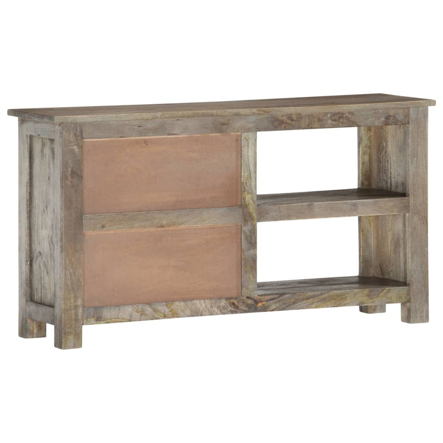 Tv-Meubel 100X30X55 Cm Massief Mangohout