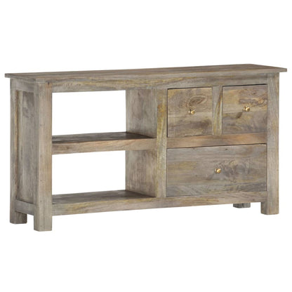 Tv-Meubel 100X30X55 Cm Massief Mangohout