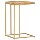 Side table 35x45x65 cm solid mango wood