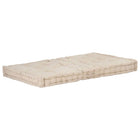 Pallet floor cushion 120x80x10 cm cotton beige