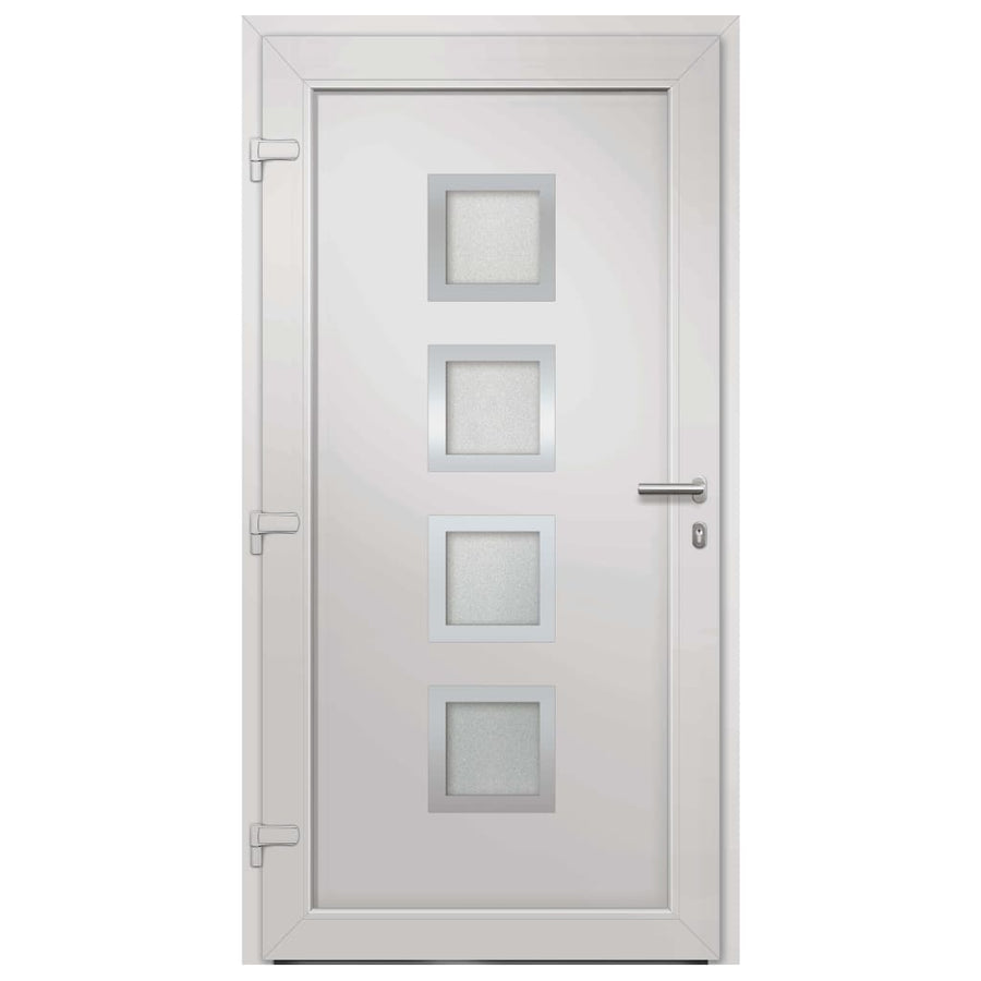 Voordeur 98x190 cm antraciet 98 x 190 cm Links + trekhandvat