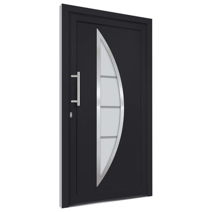 Voordeur 98x190 cm antraciet 98 x 190 cm Links + trekhandvat