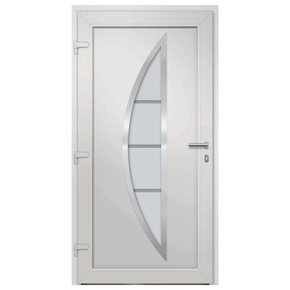 Voordeur 98x190 cm antraciet 98 x 190 cm Links + trekhandvat