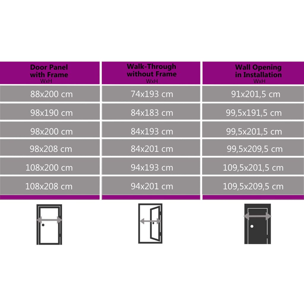 Voordeur 98x190 cm antraciet 98 x 190 cm Links + trekhandvat
