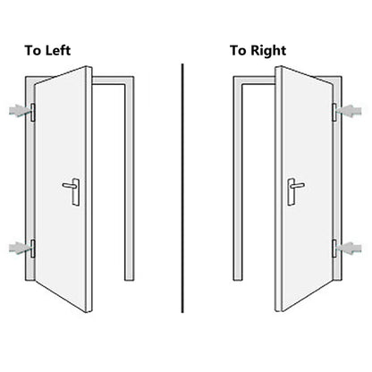 Voordeur 108x208 cm antraciet 108 x 208 cm Rechts + trekhandvat