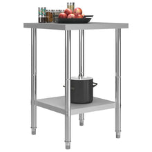 Keukenwerktafel Roestvrij Staal 60 x 60 x 85 cm