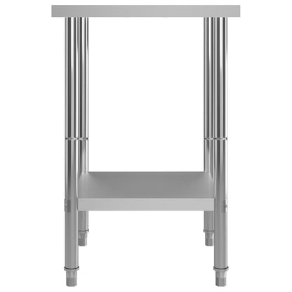 Keukenwerktafel Roestvrij Staal 60 x 60 x 85 cm