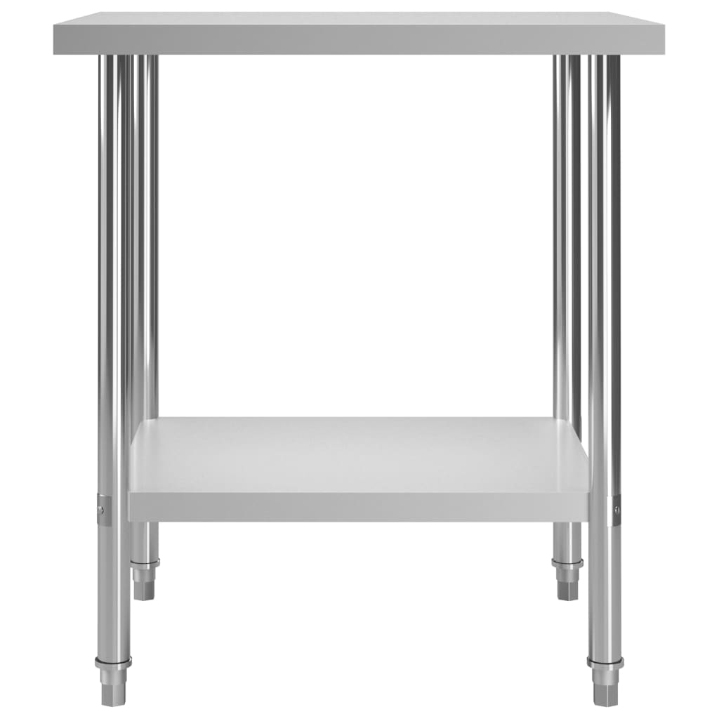 Keukenwerktafel Roestvrij Staal 80 x 60 x 85 cm