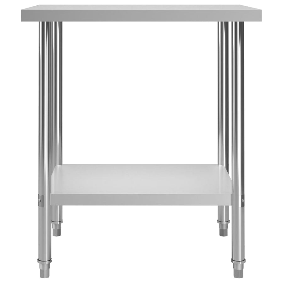 Keukenwerktafel Roestvrij Staal 80 x 60 x 85 cm