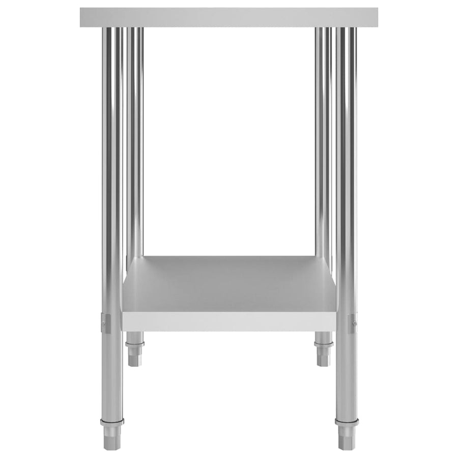 Keukenwerktafel Roestvrij Staal 80 x 60 x 85 cm