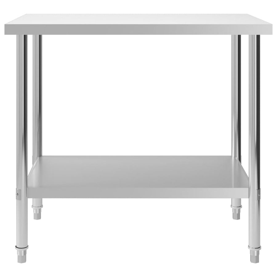 Keukenwerktafel Roestvrij Staal 100 x 60 x 85 cm