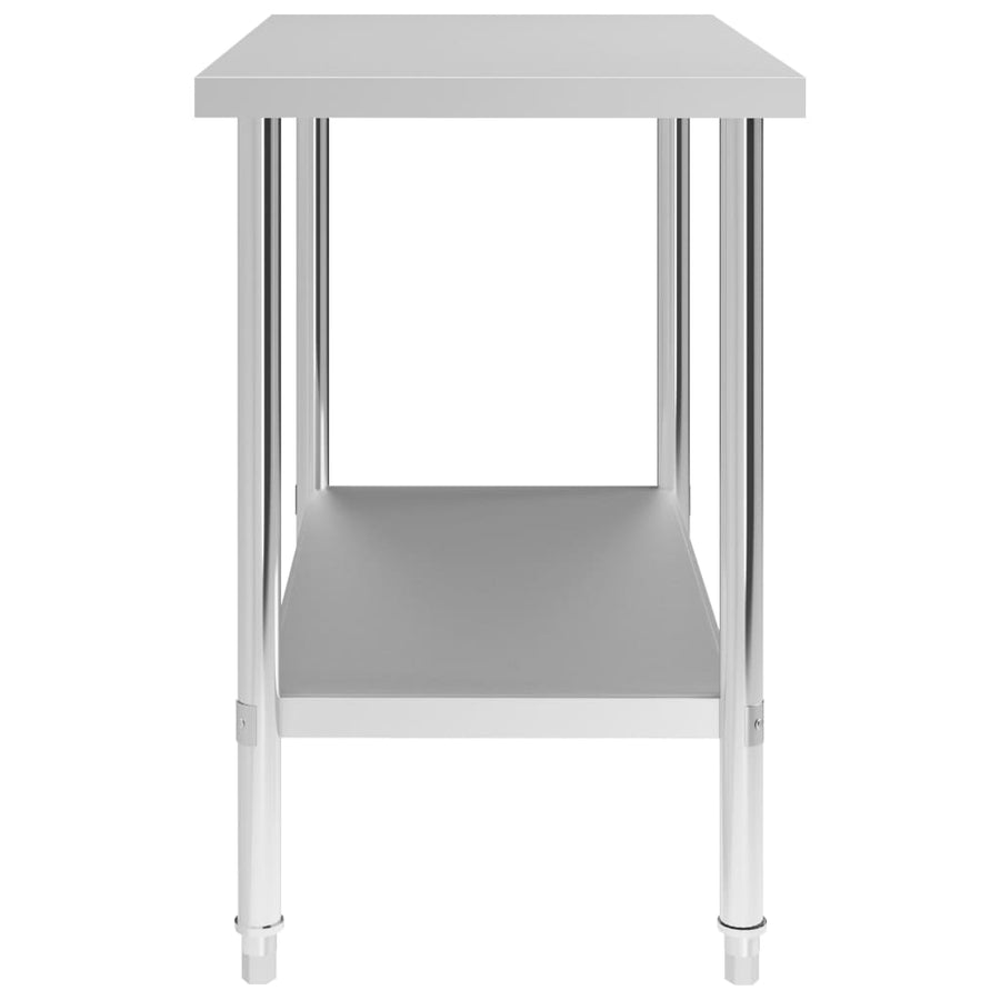 Keukenwerktafel Roestvrij Staal 100 x 60 x 85 cm