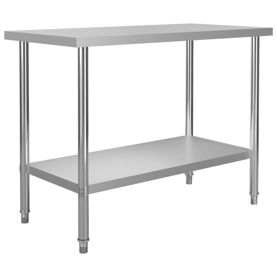 Keukenwerktafel Roestvrij Staal 120 x 60 x 85 cm