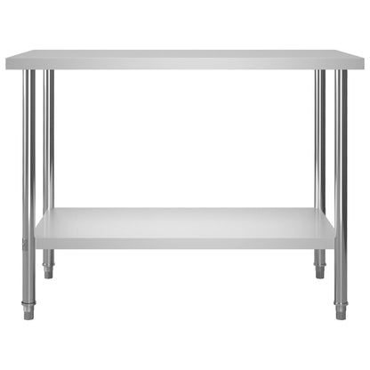 Keukenwerktafel Roestvrij Staal 120 x 60 x 85 cm