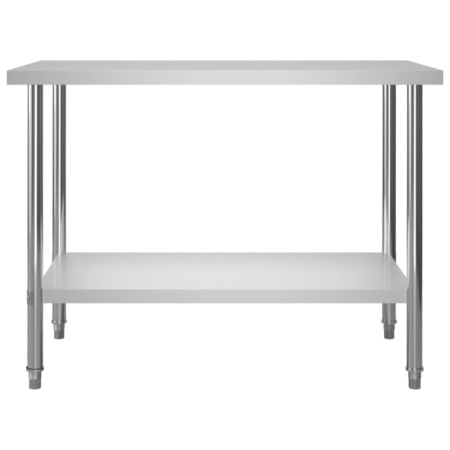 Keukenwerktafel Roestvrij Staal 120 x 60 x 85 cm