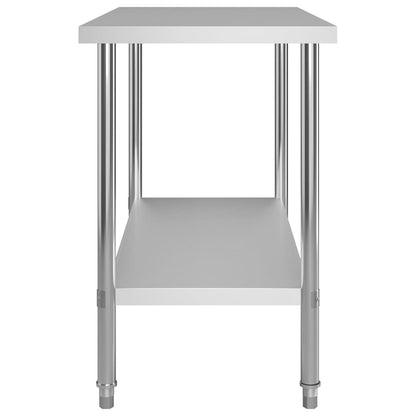 Keukenwerktafel Roestvrij Staal 120 x 60 x 85 cm