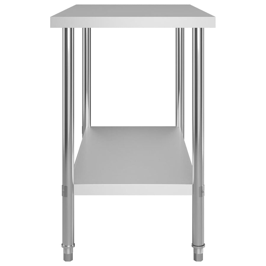 Keukenwerktafel Roestvrij Staal 120 x 60 x 85 cm