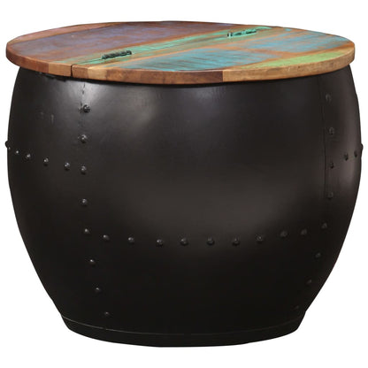 Salontafel Massief Gerecycled Hout 1 53 x 43 cm Multikleur