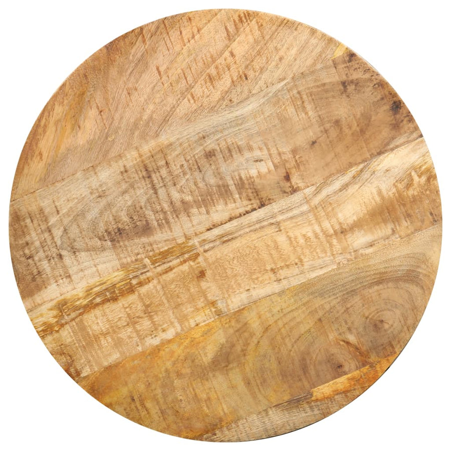 Salontafel Massief Mangohout 1 43 x 55 cm Zwart