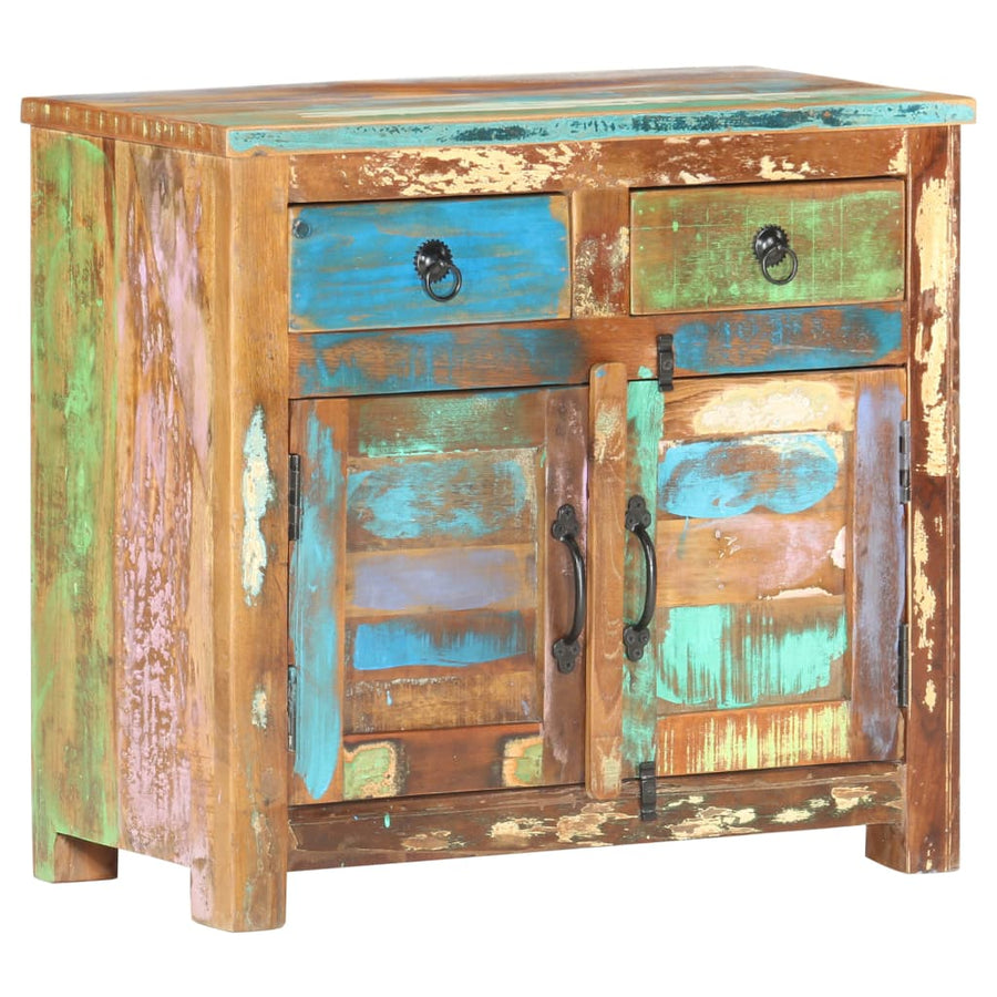 Dressoir 70x35x65 cm massief gerecycled hout