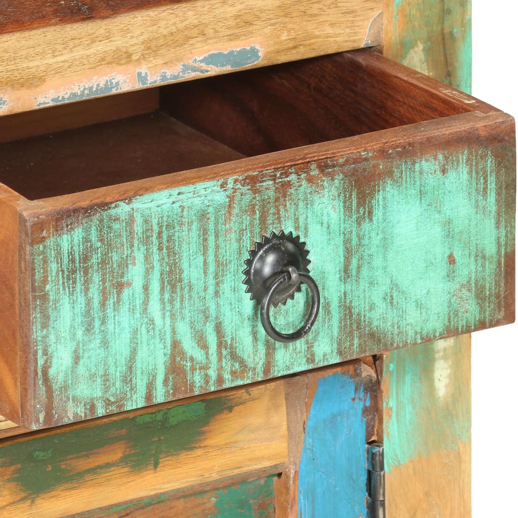 Dressoir 70x35x65 cm massief gerecycled hout