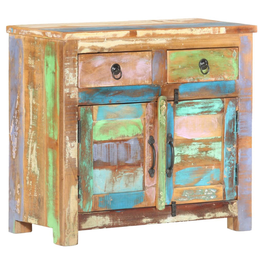 Dressoir 70x35x65 cm massief gerecycled hout