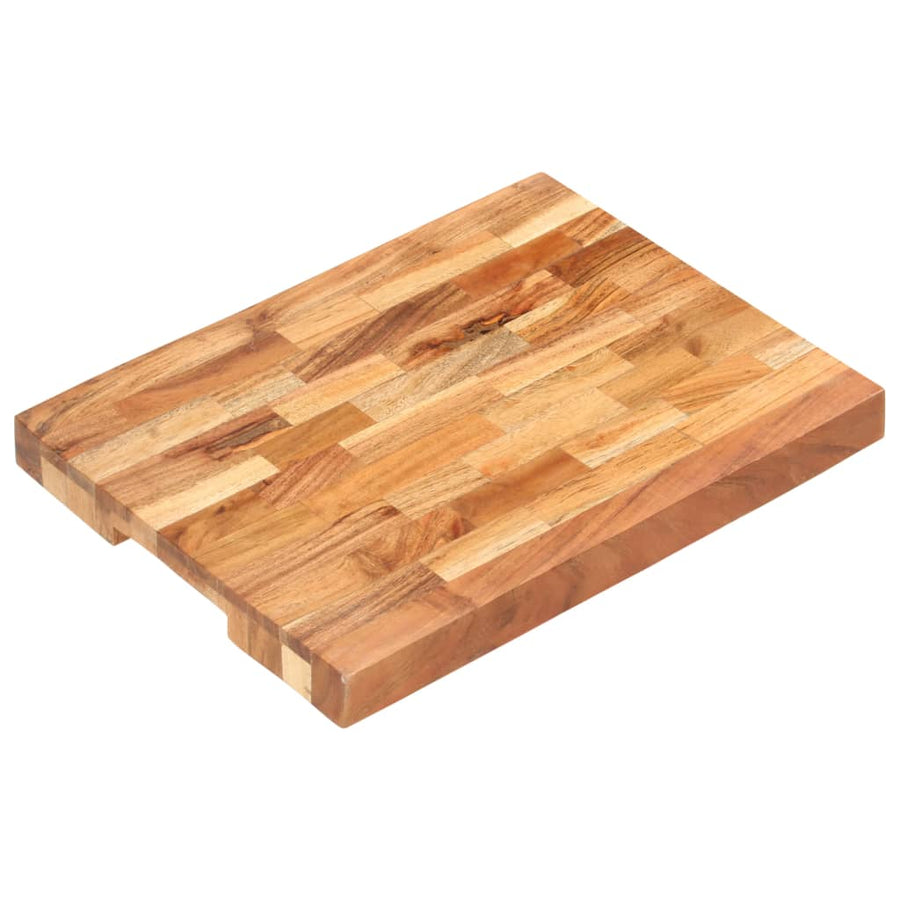 Hakblok Massief Acaciahout 40 x 30 x 4 cm