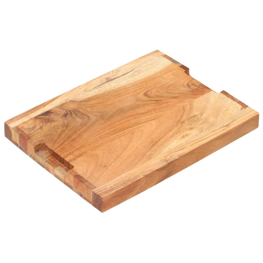 Hakblok Massief Acaciahout 40 x 30 x 4 cm