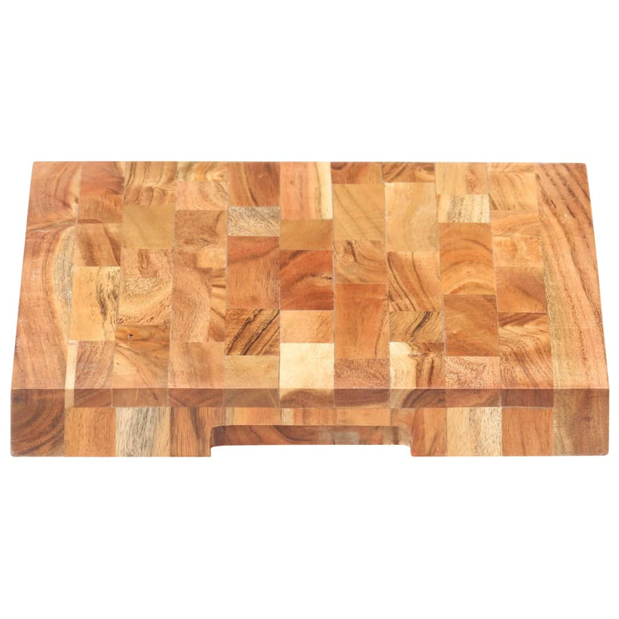 Hakblok Massief Acaciahout 40 x 30 x 4 cm