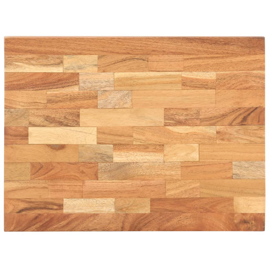 Hakblok Massief Acaciahout 40 x 30 x 4 cm