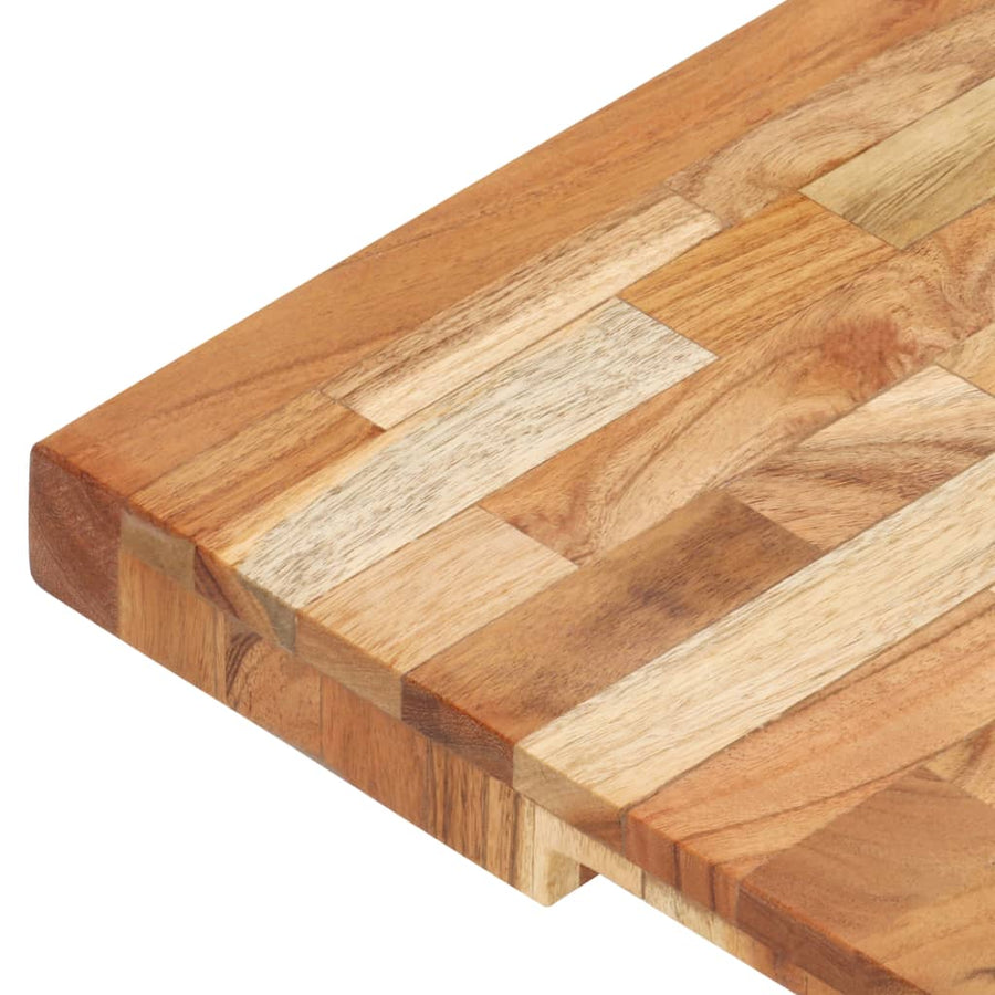 Hakblok Massief Acaciahout 40 x 30 x 4 cm
