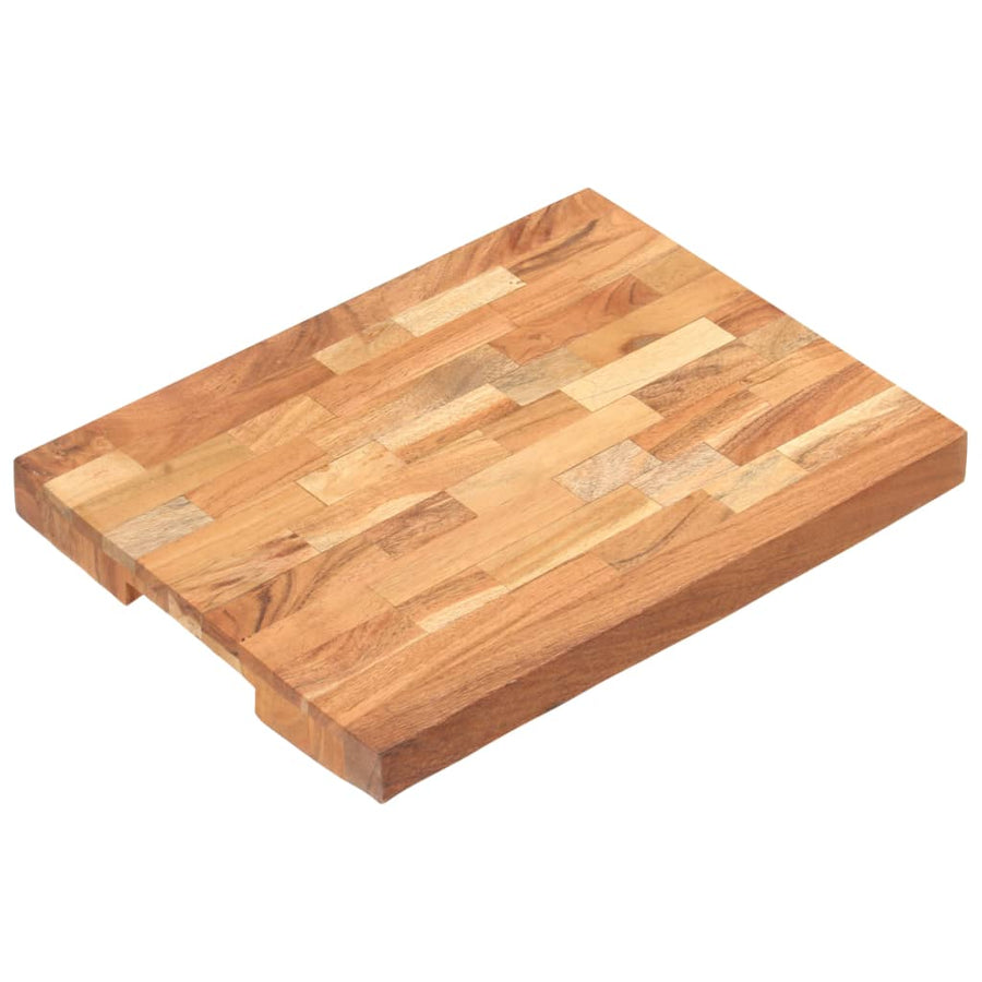 Hakblok Massief Acaciahout 40 x 30 x 4 cm