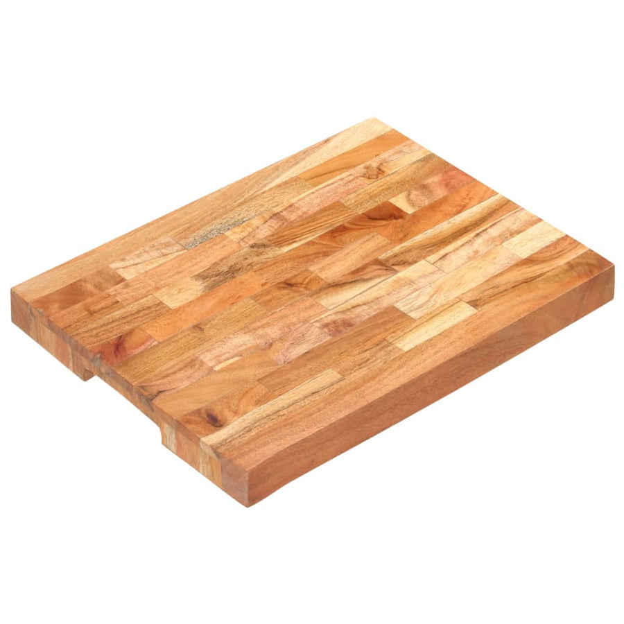 Hakblok Massief Acaciahout 40 x 30 x 4 cm