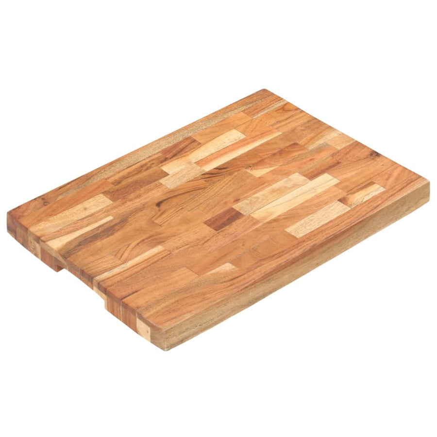 Hakblok Massief Acaciahout 50 x 35 x 4 cm