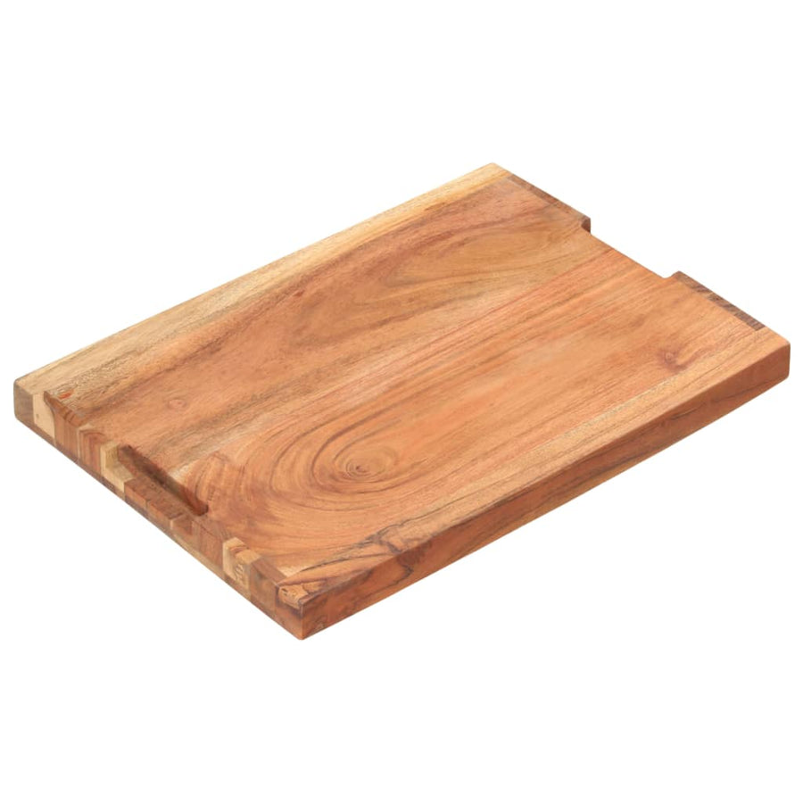 Hakblok Massief Acaciahout 50 x 35 x 4 cm