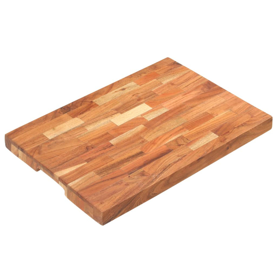 Hakblok Massief Acaciahout 50 x 35 x 4 cm