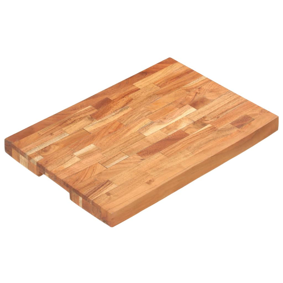 Hakblok Massief Acaciahout 50 x 35 x 4 cm