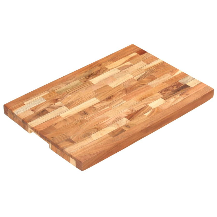 Hakblok 60X40X4 Cm Massief Acaciahout 60 x 40 x 4 cm