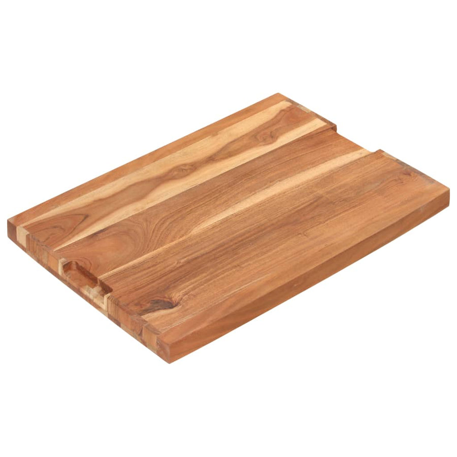 Hakblok 60X40X4 Cm Massief Acaciahout 60 x 40 x 4 cm