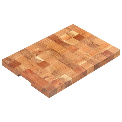 Hakblok 50X34X3,8 Cm Massief Acaciahout 50 x 34 x 3.8 cm