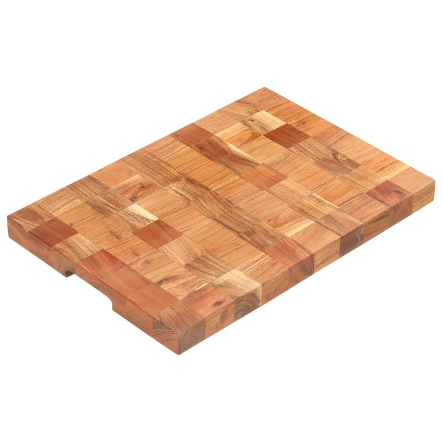 Hakblok 50X34X3,8 Cm Massief Acaciahout 50 x 34 x 3.8 cm