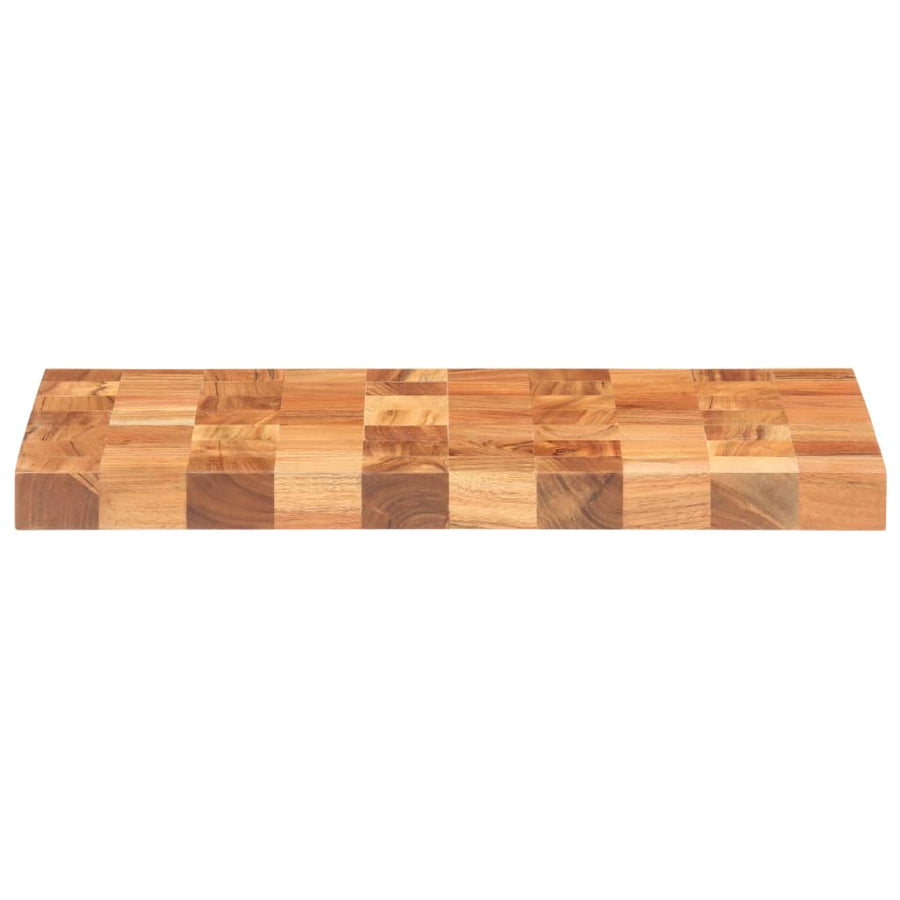 Hakblok 50X34X3,8 Cm Massief Acaciahout 50 x 34 x 3.8 cm