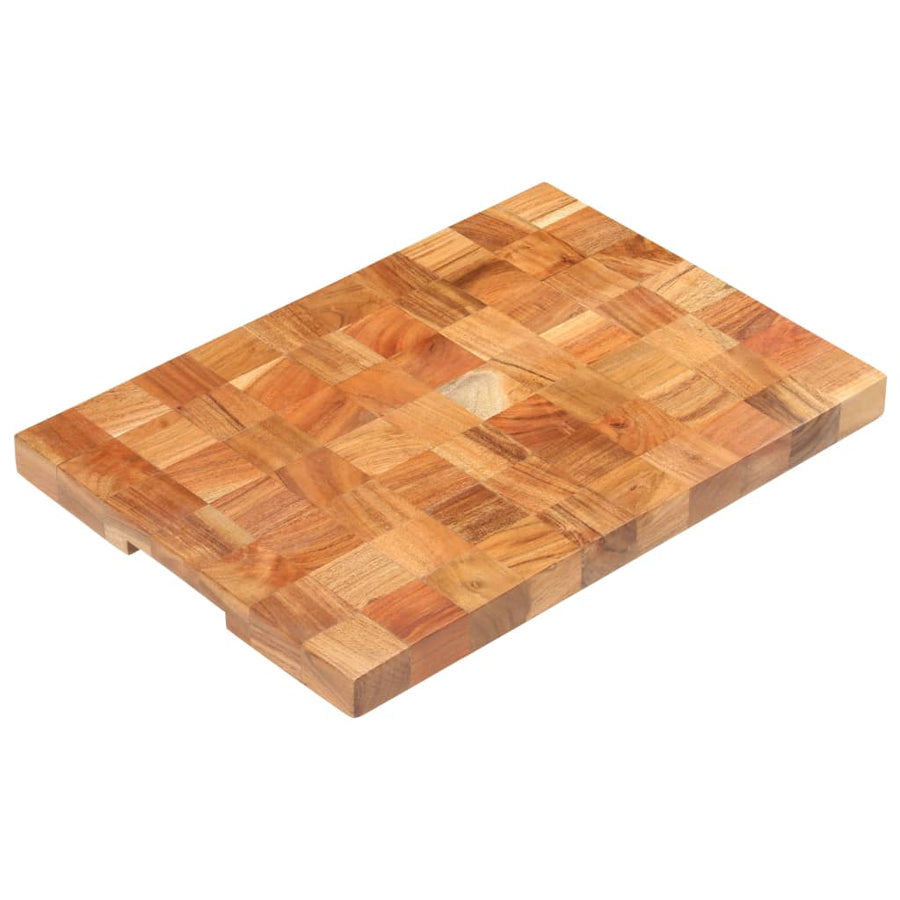 Hakblok 50X34X3,8 Cm Massief Acaciahout 50 x 34 x 3.8 cm