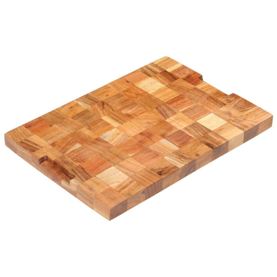 Hakblok 50X34X3,8 Cm Massief Acaciahout 50 x 34 x 3.8 cm