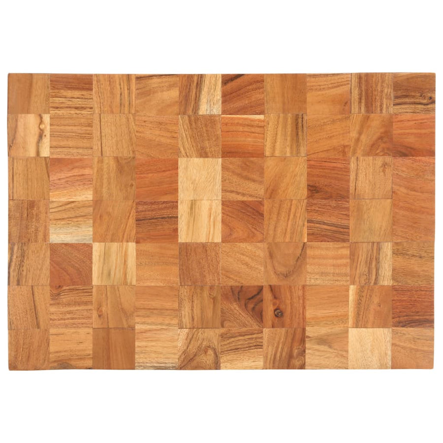 Hakblok 50X34X3,8 Cm Massief Acaciahout 50 x 34 x 3.8 cm