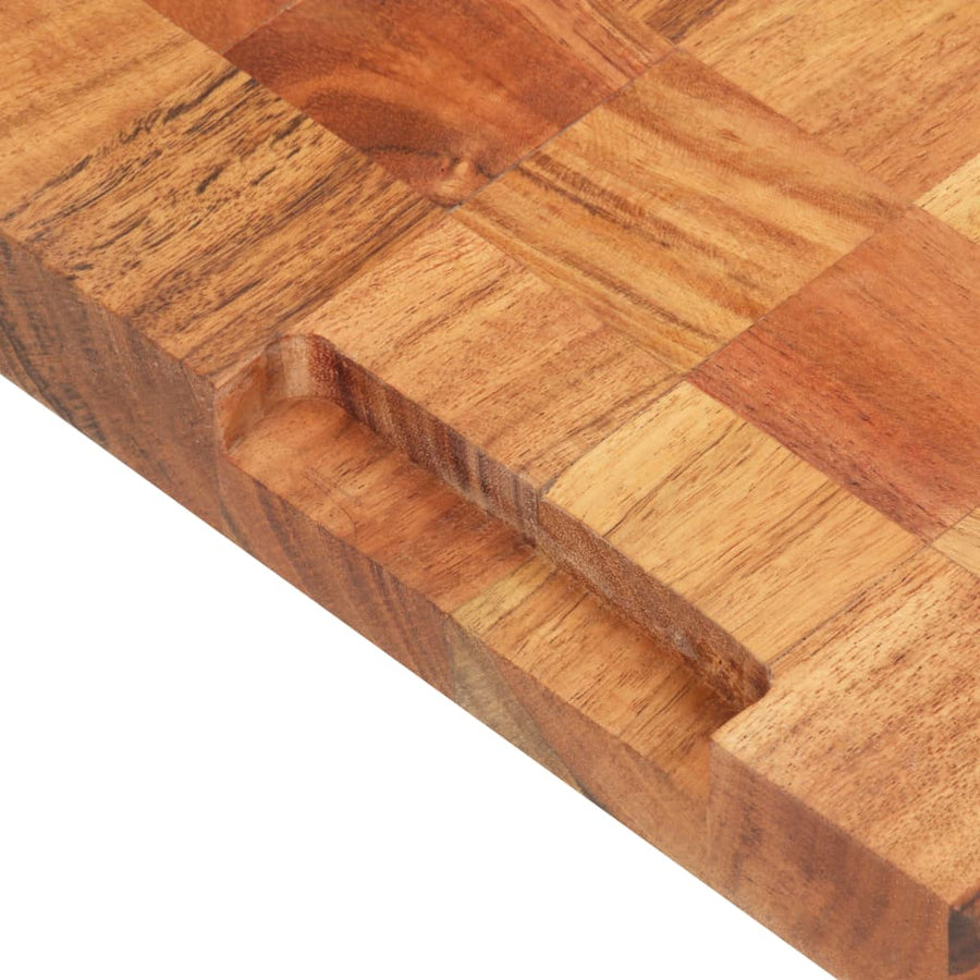Hakblok 50X34X3,8 Cm Massief Acaciahout 50 x 34 x 3.8 cm