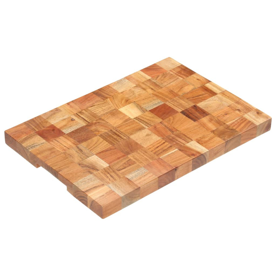 Hakblok 50X34X3,8 Cm Massief Acaciahout 50 x 34 x 3.8 cm
