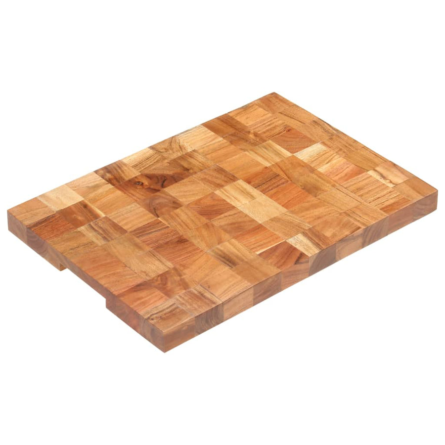 Hakblok 50X34X3,8 Cm Massief Acaciahout 50 x 34 x 3.8 cm