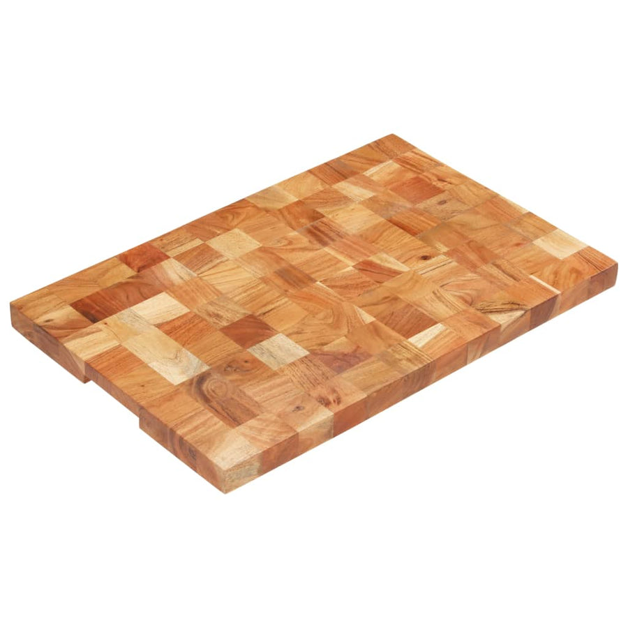 Hakblok 60X40X3,8 Cm Massief Acaciahout 60 x 40 x 3.8 cm