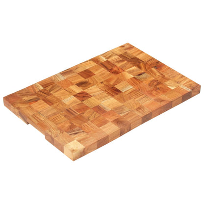 Hakblok 60X40X3,8 Cm Massief Acaciahout 60 x 40 x 3.8 cm